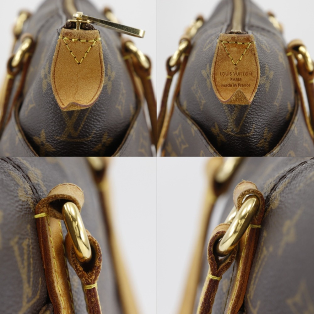 Louis Vuitton Totally PM Tote Bag M56688 Monogram Canvas 2009 Brown DU2099 A5... - Picture 13 of 15